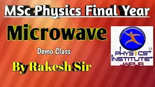 MSc final year|| Microwave || Demo class-1