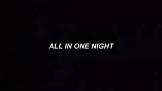 Stereophonics All In One Night Cover