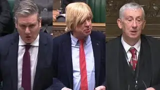 Michael Fabricant raises point of order after Keir Starmer calls Boris Johnson &lsquo;a coward&rsquo;