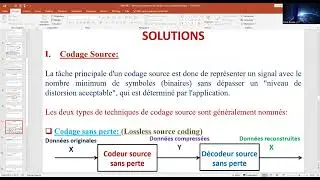 Notions Fondamentales de Codage source & Codage Canal