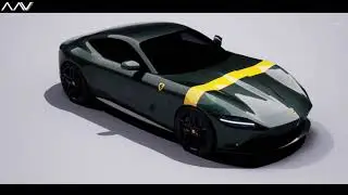#ferrariroma Ferrari Roma &ldquo;Verde Zeltweg&rdquo;