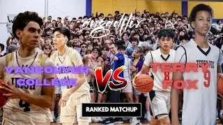 Vancouver College's Home Opener was HYPEEE!! Ranked Matchup.   50 point blow out????