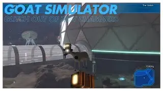 Glitch Out Of Test Chambers - Goat Simulator Waste Of Space