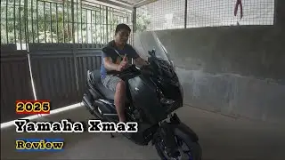 Review on 2025 Yamaha Xmax 300 | Philippines Tagalog | How to us Street Garmin and Yamaha Y connect