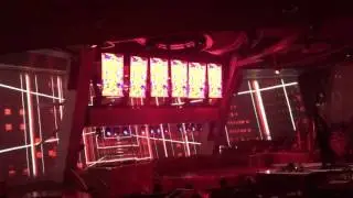 Robot show in two70 theater on board of Royal Caribbean Anthem of the seas.