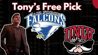 Free Football Pick - Air Force vs UNLV Prediction - Saturday 10/11/25 l Tony's College Football Pick