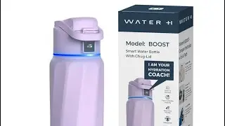 BOOST Smart Water Bottle with Reminder to Drink Water & Water Tracker Bottle