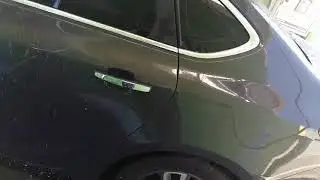 Hydrophobic effect after action Fusso 12 month & Sonax Brilliant shine detailer