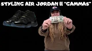 Кроссовки за 200 долларов с нарядом за 20 долларов!! 🤯 *AIR JORDAN 11 &ldquo;GAMMA&rdquo;*