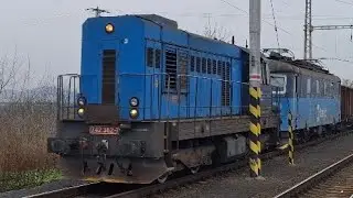 ČD CARGO BANGLE 742.362 A UHELKA 123.025 BOHU&Scaron;OVICE NAD OHŘ&Iacute;
