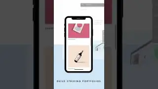 Build striking portfolios, easily and affordably. #upsitely #portfolio #website #create #design