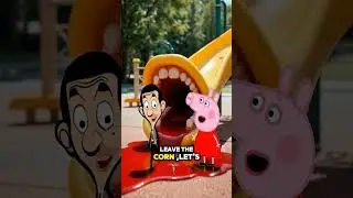 😱NEW SLIDE EATER WITH MR BEAN AND PIPAPIG CHARACTER exe 😱