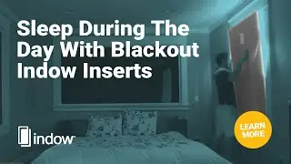 Blackout Windows in Your Bedroom with Indow Inserts