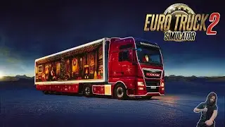 Xmas Holliday Trucking + Scania 143M - EuroTruck Simulator 2 1.57