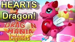 NEW HEARTS DRAGON Gem Spending Event + CUPID Dragon Bundle! - Dragon Mania Legends #393