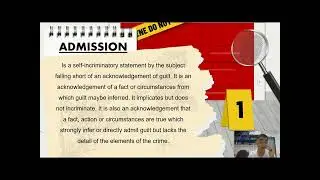LECTURE ON PHASES OF CRIMINAL INVESTIGATION