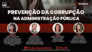 WebINAr: Prevenção da Corrupção na Administração Pública