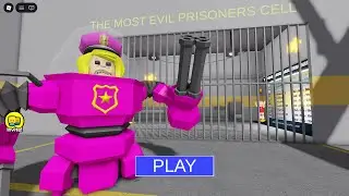 MECH GIRL BARRYS PRISON RUN! ( Obby ) #roblox #scaryobby #obby