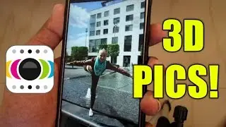 How to click 3d photo from android