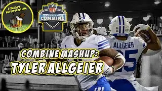 Tyler Allgeier 2022 NFL Combine Clips and Results!