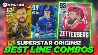 ЛУЧШИЕ КОМБИНАЦИИ ЛИНИЙ В NHL 26! | СОБЫТИЕ &laquo;ИСХОДЫ СУПЕРЗВЕЗД&raquo;!