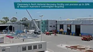 Building Cleanaway's Perth Material Recovery Facility 2021
