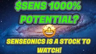 $SENS HAS $5 POTENTIAL? SENSEONICS PENNY STOCK COULD POP!