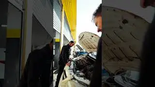 Daily work at Duhok Industrial complex for car services
