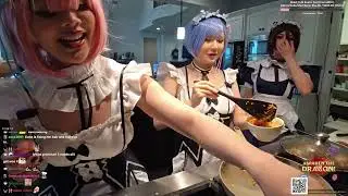 HAchubby Cooking In The Kitchen With QuQco!