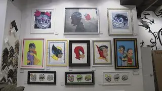Local Business Frames Chicago Art Scene