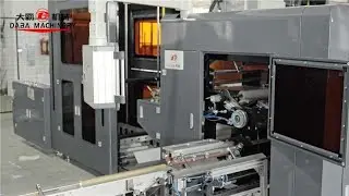 DBSJ GL550H linerless material rolls slitting turret rewinding no-stop glueless rewinder inline