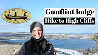 Winter Hike to High Cliffs at Gunflint Lodge | Minnesota Gunflint Trail Getaway
