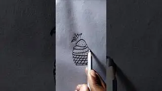 How To Draw Birthday Cake # Ship #drawing #art #easy #funny helicopter #drawingbird #shorts #reels