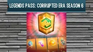 Monster Legends - Golden Legends Pass : Corrupted Era Season 6