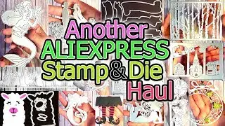 Another Aliexpress Stamp and Die Craft Haul 2019