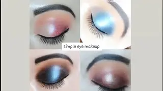 4 types of simple eye makeup ✨