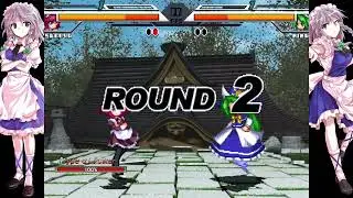 NICK54222 MUGEN: Sakuya Izayoi (me) VS Mima (RicePigeon)