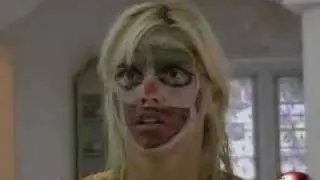 Anna Nicole Wacked Out Of Her Mind In Clown Makeup!
