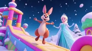 Улыбки Эльзы 😊❄️ Веселые прыжки кенгуру 🦘✨ | Видео для счастливых детей