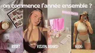 COMMENCER L'ANN&Eacute;E EN DOUCEUR - vision board & moments de vie (weekly vlog)