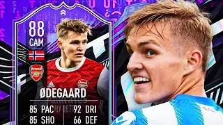 FUTURE STARS THROWBACK! 😄 88 WHAT IF ODEGAARD PLAYER REVIEW! - FIFA 21 Ultimate Team