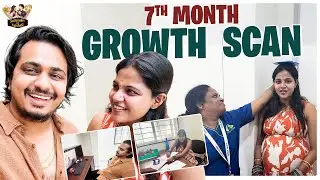 7th Month Growth Scan 🤰🏼❤️| Baby Update, Hospital Visit & Mom's Checkup Vlog! | Vaishali & Dev