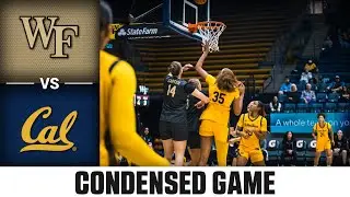 Wake Forest vs. Cal Condensed Game | 2025-26 ACC Women&rsquo;s Basketball
