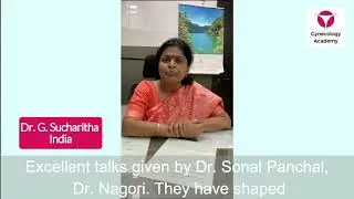 Infertility Management Course Testimonial by Dr. G Sucharitha