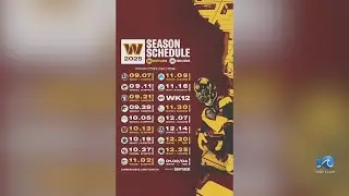 Washington Commanders 2025 full schedule released