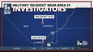 Military aircraft 'incident' under investigation near Area 51 outside Las Vegas
