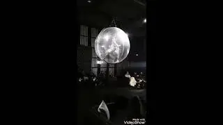 Aerial Bubble Acrobat for the Legacy Machine FlyingT by MB&F launch
