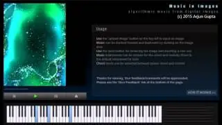 【Music in Images】 with Fluidity art - BLUEGREEN