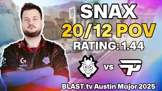 SNAX 20/12 POV vs paiN (Dust2) | BLAST.tv Austin Major 2025
