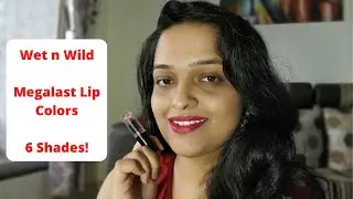 Wet n Wild MegaLast Lip Color Swatches and Review